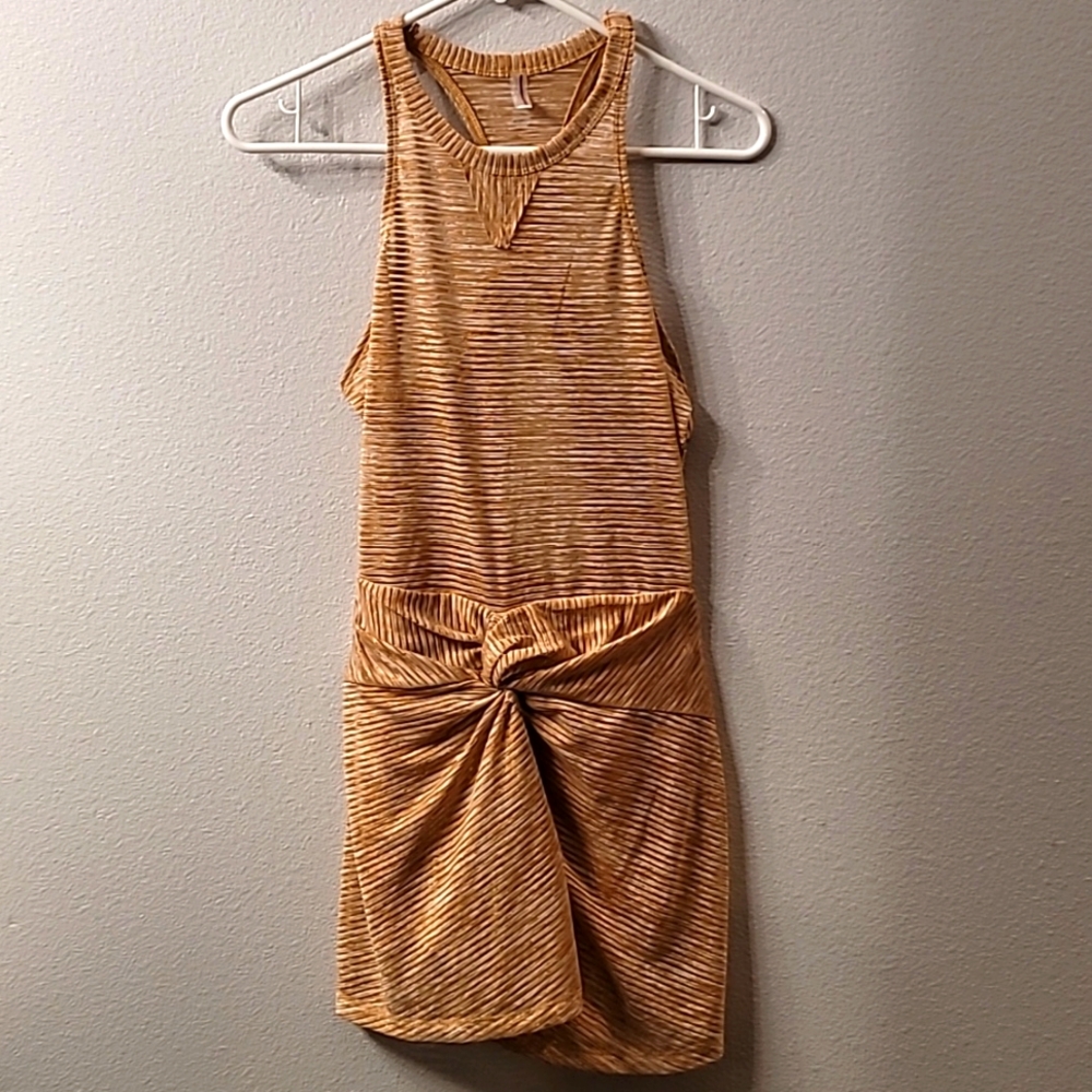 NWOT Free People Movement skort romper Orange Size XS